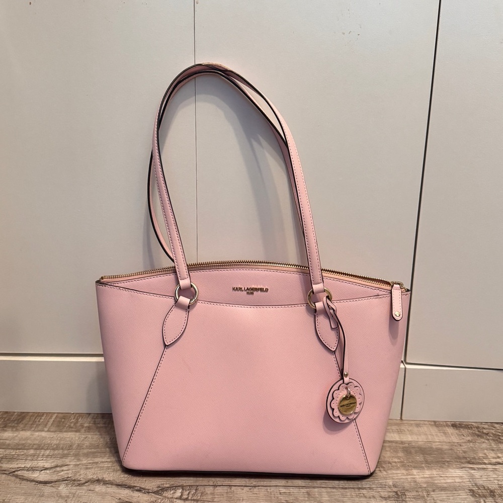 FREE Karl Lagerfeld Light Pink Tote Bag with any purchase